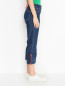 Укороченные джинсы с монограммой Max&Co  –  МодельВерхНиз2