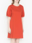 Платье свободного кроя с короткими рукавами Max&Co  –  МодельВерхНиз