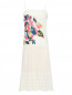 Платье-сарафан из льна с принтом Kenzo  –  Общий вид