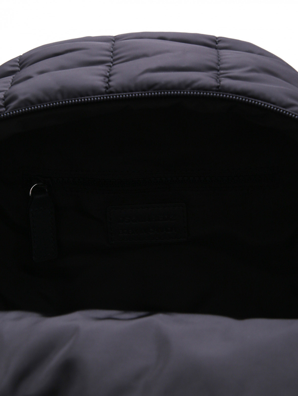 Рюкзак с контрастным принтом Dsquared2  –  Деталь1  – Цвет:  Черный