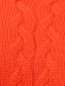 Джемпер из шелка и хлопка с узором "косы" Marina Rinaldi  –  Деталь