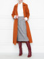 Юбка из шерсти с узором и контрастной отделкой Calvin Klein 205W39NYC  –  МодельОбщийВид