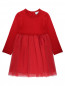 Платье с юбкой из сетки Aletta  –  Общий вид