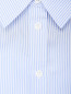 Рубашка из хлопка с узором полоска Equipment  –  Деталь