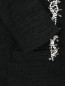 Пальто из шерсти с аппликацией из кристаллов Moschino Boutique  –  Деталь