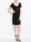 Платье-мини с короткими рукавами Moschino Boutique  –  Модель Общий вид