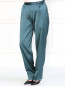 Широкие брюки с высокой посадкой Au Jour Le Jour  –  Модель Верх-Низ