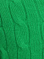 Джемпер из кашемира фактурной вязки Ralph Lauren  –  Деталь
