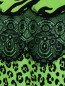 Платье-макси из шелка с анималистичным принтом Moschino  –  Деталь1