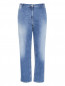 Укороченные джинсы с потертостями Persona by Marina Rinaldi  –  Общий вид