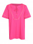 Блуза из хлопка с декоративной отделкой Marina Rinaldi  –  Общий вид