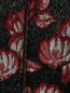 Пальто из фактурной ткани с цветочным узором Alberta Ferretti  –  Деталь1