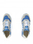 Кроссовки из кожи с контрастными вставками Armani Junior  –  Обтравка4