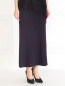 Трикотажная юбка-макси на резинке Barbara Bui  –  Модель Верх-Низ