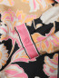 Блуза из шелка с цветочным узором Luisa Spagnoli  –  Деталь