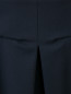 Юбка из смешанной шерсти с симметричными складками Emporio Armani  –  Деталь