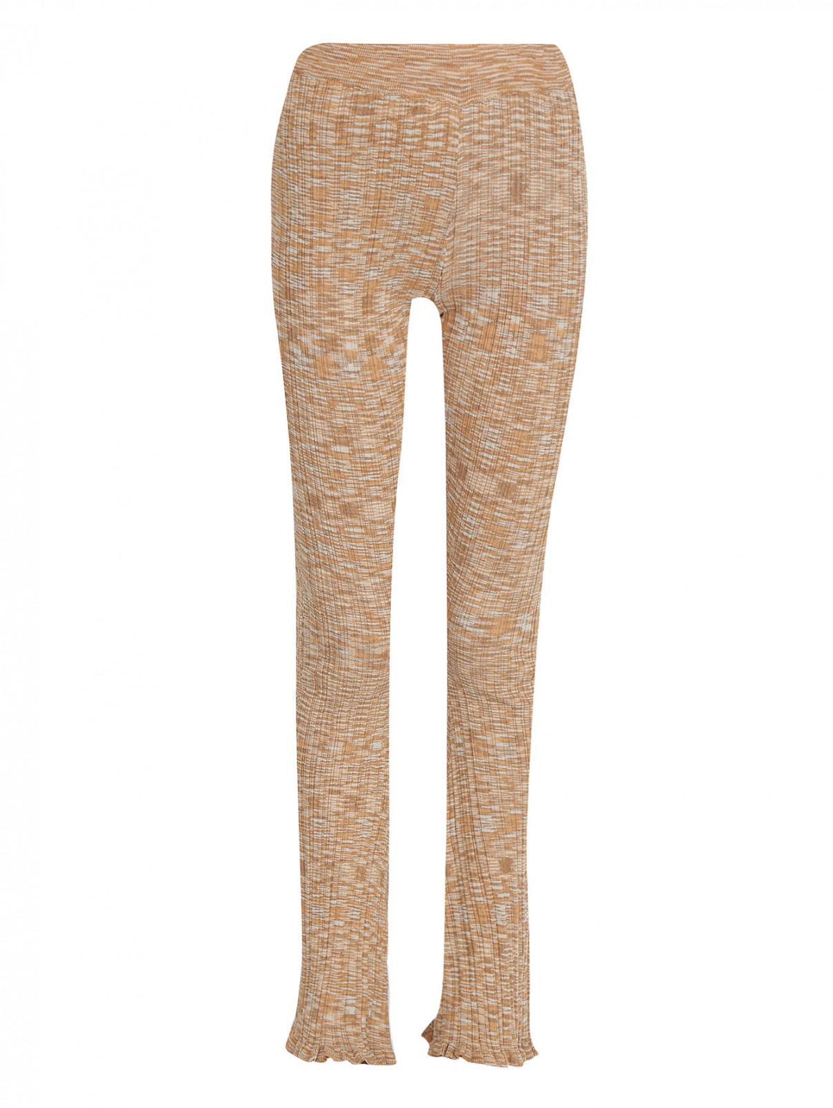 Трикотажные брюки на резинке Holzweiler  –  Общий вид  – Цвет:  Бежевый