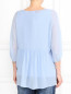 Полупрозрачная блуза из шелка свободного фасона Max Mara  –  Модель Верх-Низ1