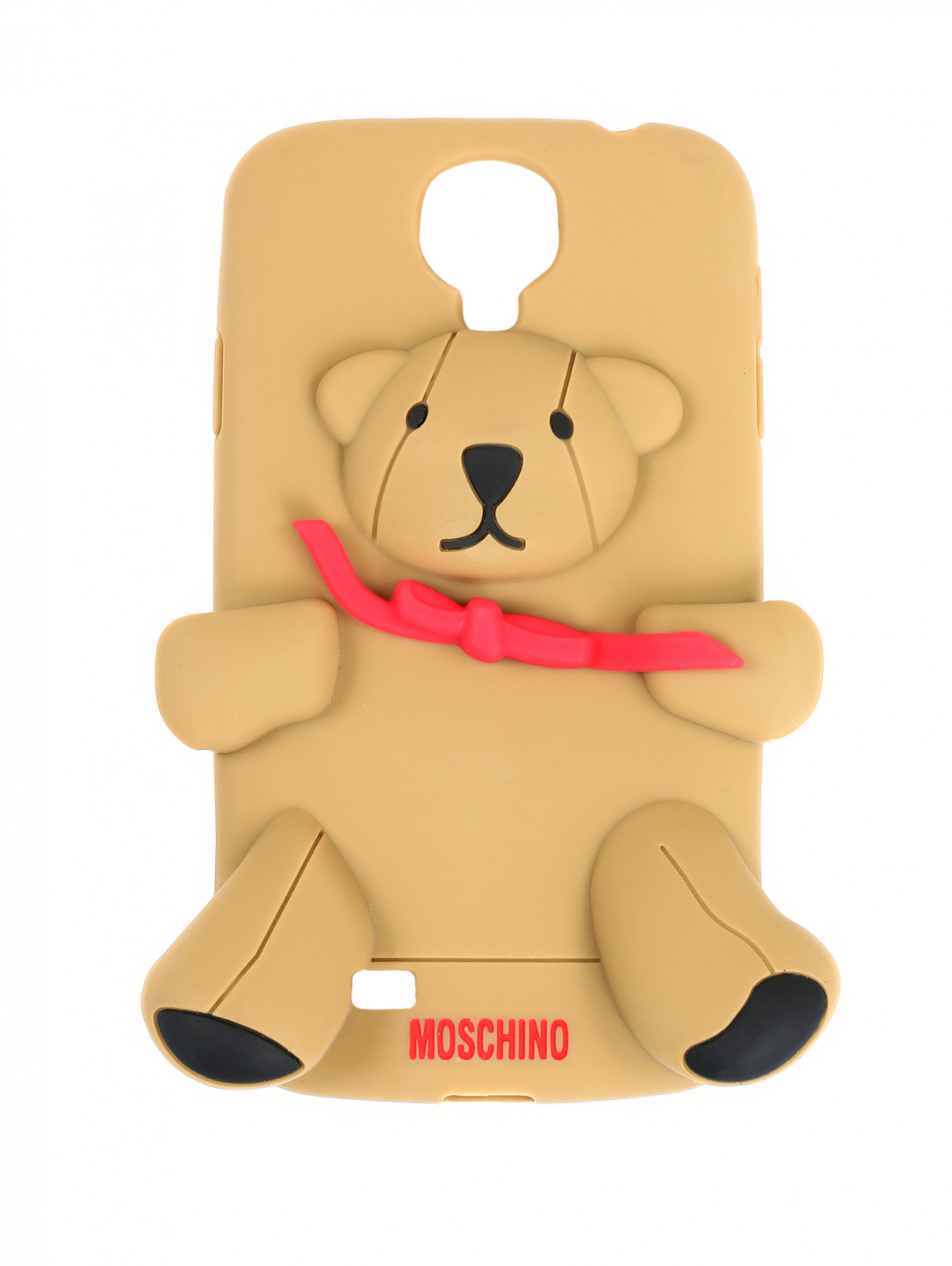 Чехол для Samsung Galaxy S4 Moschino  –  Общий вид  – Цвет:  Коричневый