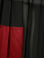 Плиссированная юбка-макси из смешанного хлопка Antonio Marras  –  Деталь
