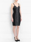 Платье из шерсти с контрастной отделкой Jean Paul Gaultier  –  Модель Общий вид