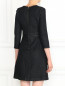 Платье-мини из хлопка с длинными рукавами Max&Co  –  Модель Верх-Низ1