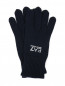 Перчатки из шерсти с принтом EA7 Emporio Armani  –  Общий вид