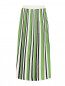 Плиссированная юбка-миди с узором полоска Weekend Max Mara  –  Общий вид