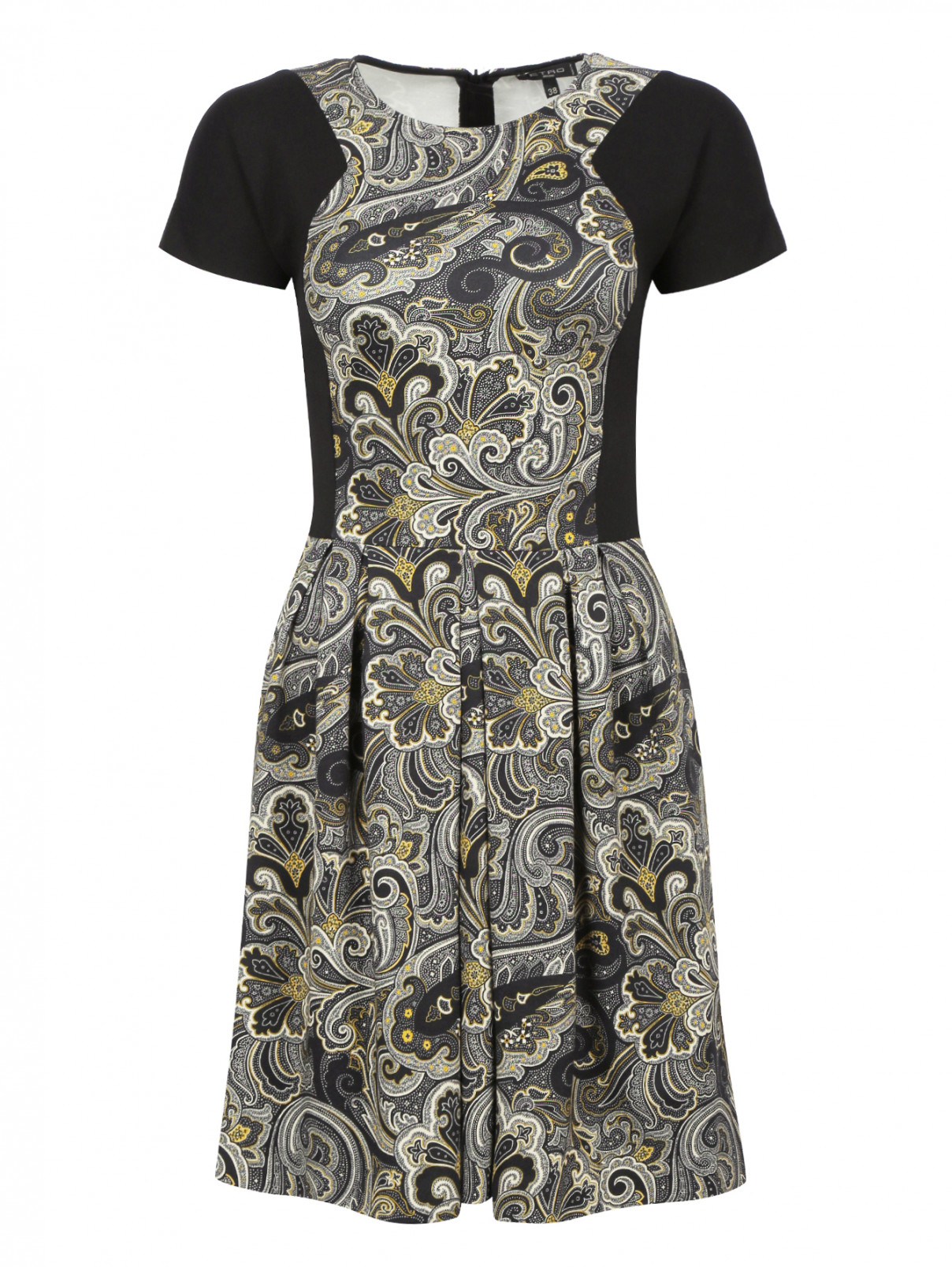 Платье-футляр с узором Etro  –  Общий вид  – Цвет:  Узор