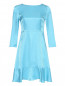 Платье из смешанного шелка с рукавами 3/4 Max&Co  –  Общий вид