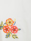 Юбка из хлопка с цветочным узором MSGM  –  Деталь1