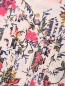 Платье-мини из шелка с цветочным узором Tory Burch  –  Деталь1