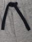 Трикотажные шорты из фактурного хлопка на резинке Junior Gaultier  –  Деталь