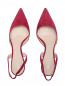 Туфли из замши на среднем каблуке Nina Ricci  –  Обтравка4