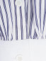 Рубашка из хлопка в полоску Moschino  –  Деталь1