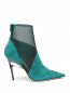 Ботильоны из замшевой кожи на молнии Jimmy Choo  –  Обтравка1