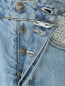 Шорты джинсовые с бахромой Ermanno Scervino  –  Деталь1