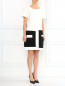 Платье прямого кроя с коротким рукавом Moschino Boutique  –  Модель Общий вид