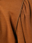 Блуза из шерсти с драпировкой Alberta Ferretti  –  Деталь1