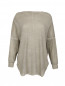 Пуловер из шерсти свободного фасона Pierre Mantoux  –  Общий вид