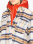 Стеганный шарф-манишка с капюшоном Max&Co  –  МодельОбщийВид