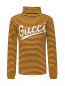 Водолазка из хлопка с принтом Gucci  –  Общий вид