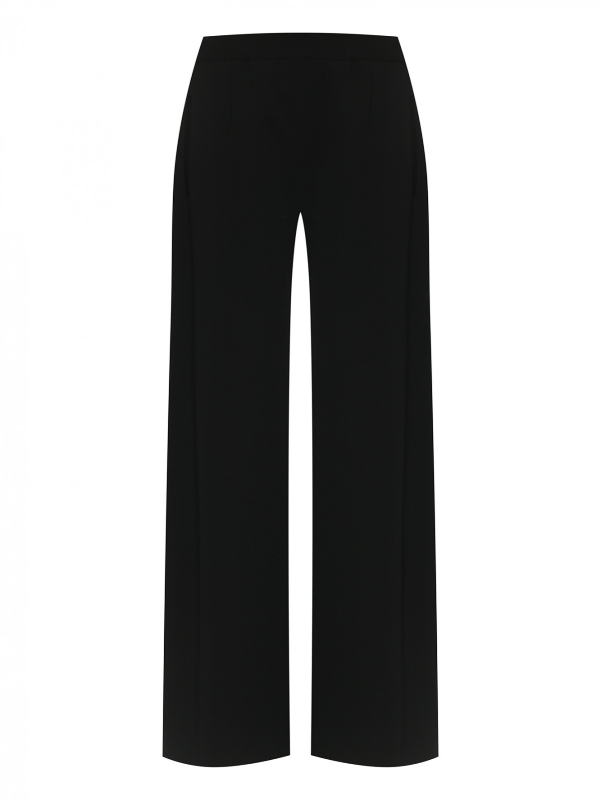 Трикотажные брюки свободного кроя MRZ  –  Общий вид  – Цвет:  Черный
