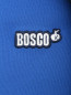 Поло из фактурного хлопка с аппликациями BOSCO  –  Деталь