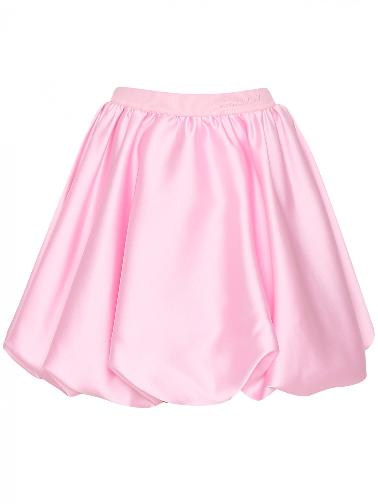 Пышная юбка на резинке MiMiSol  –  Общий вид  – Цвет:  Розовый