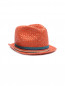 Плетеная шляпа из соломы Paul Smith  –  Обтравка1