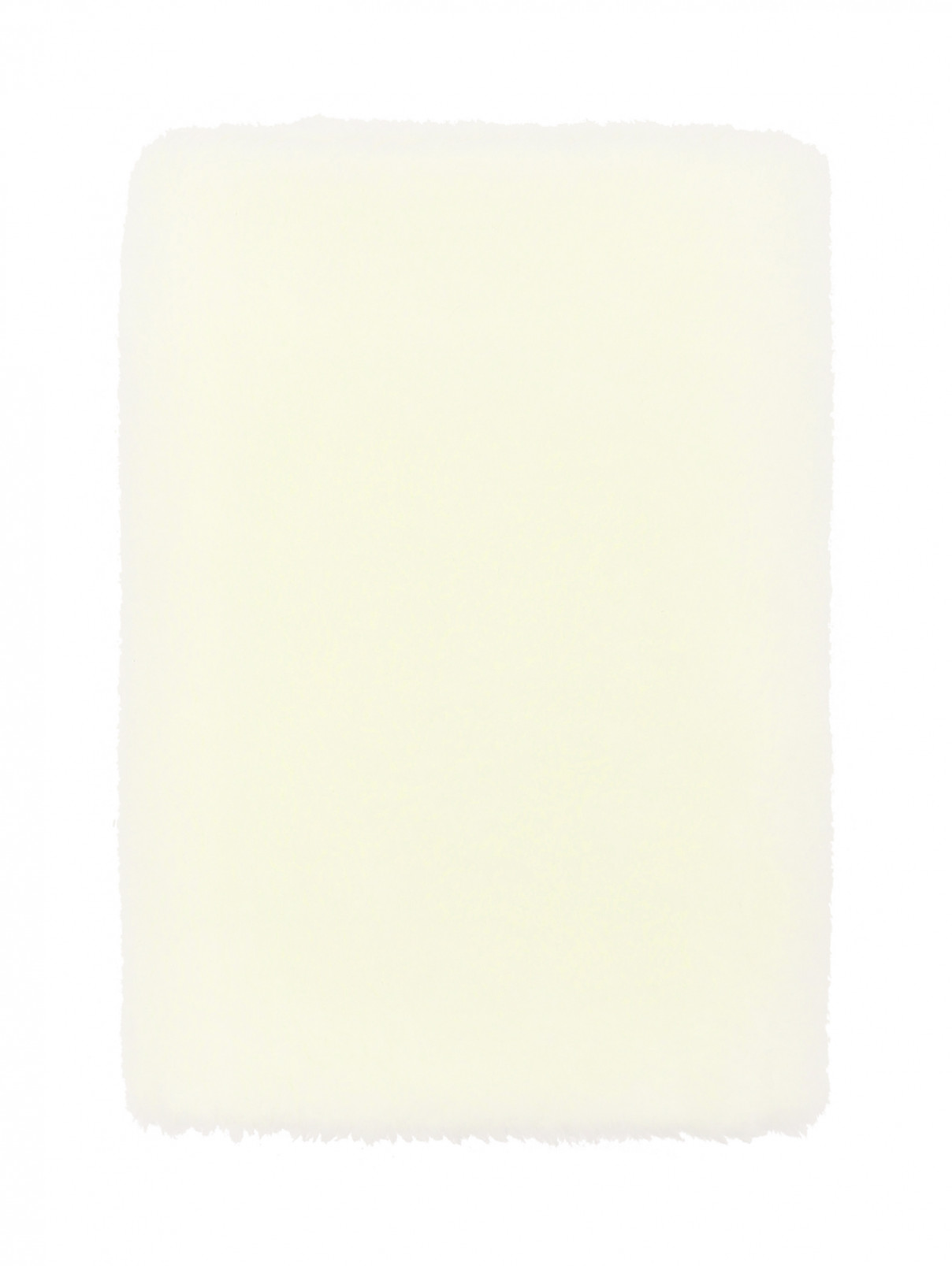 Широкий шарф из смешанной шерсти Marina Rinaldi  –  Общий вид  – Цвет:  Белый