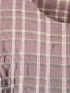 Платье из шелка и шерсти с узором "клетка" и поясом S Max Mara  –  Деталь1