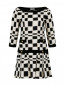 Мини-платье с принтом "клетка" Moschino  –  Общий вид