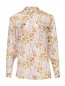 Рубашка из хлопка и шелка с цветочным узором Paul&Joe  –  Общий вид